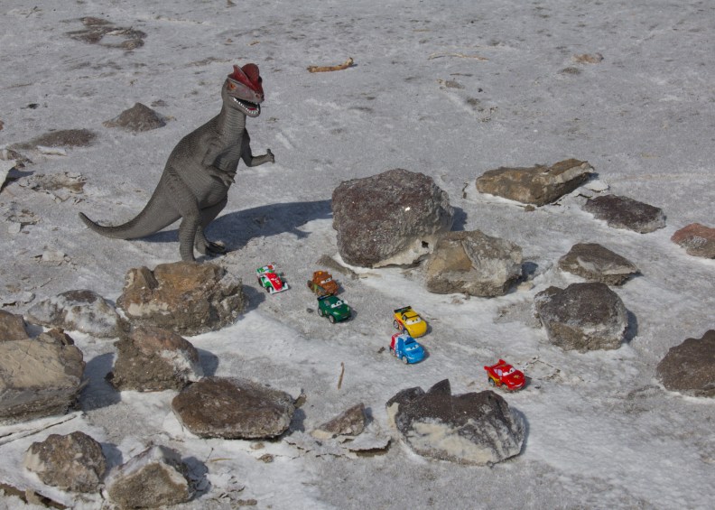 Cars Dinosaur Salt Flats