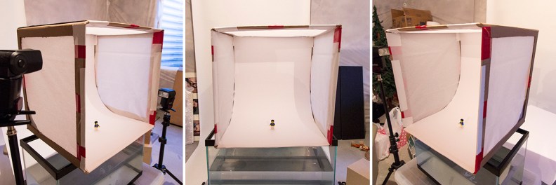 build DIY lightbox photo setup